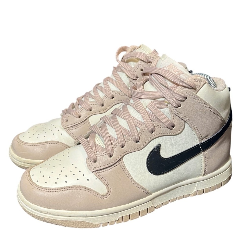 Nike Dunk High Fossil Stone DD1869-200 Womens US 6.5 White Beige Sneakers